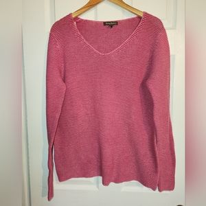 Tommy Bahama 100% cotton v-neck sweater size medium